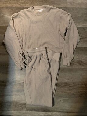 Cozy Ribbed Knit Lounge Set